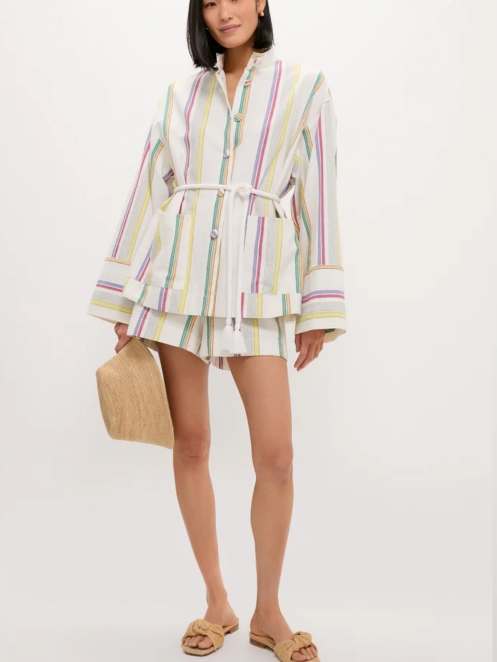 Tuckernuck Isla stripe Loren jacket XS